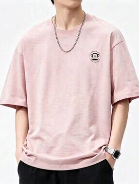 3/$44 🐒🐒Paul Frank Light Pink Graphic Tee - Small Chest Logo
